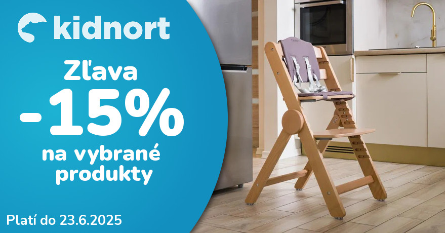 -15% na vybrané produkty Kidnort