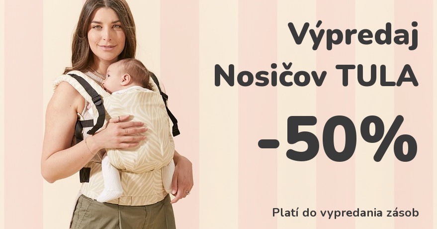TULA nosiče teraz so zľavou až 50%
