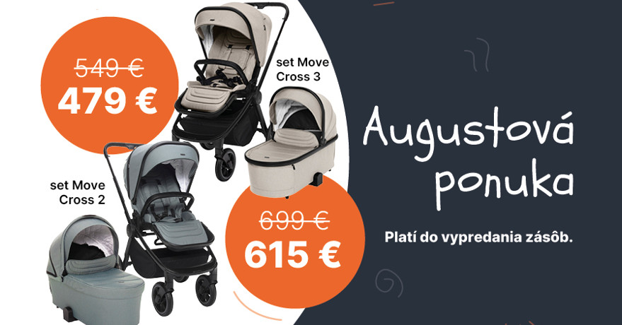 Zľava na kočíky Zopa Move Cross 2 a Cross 3
