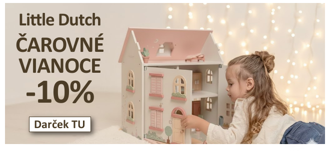 Zľava -10% na produkty Little Dutch