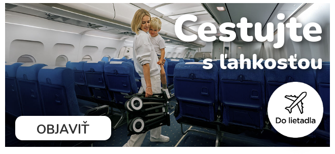 Cestujte s ľahkosťou - kočíky do lietadla