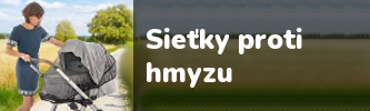 Sieťky proti hmyzu na kočíky