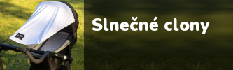 Slnečné clony na kočíky