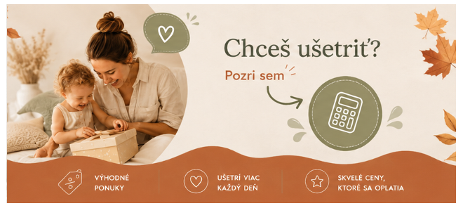 Chceš ušetriť?