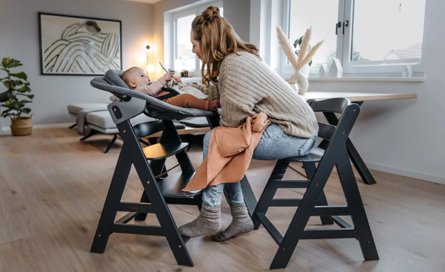 Drevené jedálenské stoličky Hauck Alpha+