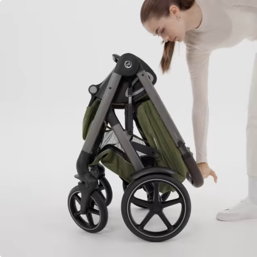 Cybex Talos S Lux 2026 - skladanie jednou rukou