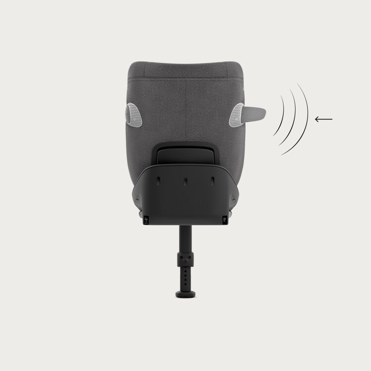 Cybex Sirona Ti - Systém lineárnej ochrany pri bočnom náraze (systém L.S.P.)