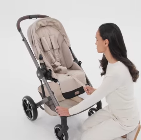 Cybex Balios S LUX 2026 - Popruh s jedným zatiahnutím