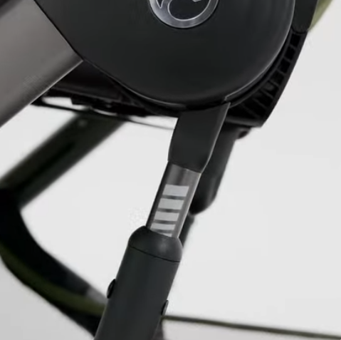 Cybex Talos S LUX + skladacia vanička 2026 - systém odpruženia do terénu