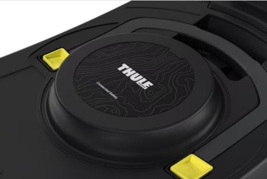 Thule Alfi Connect - Skryté tlačidlo uvoľnenia
