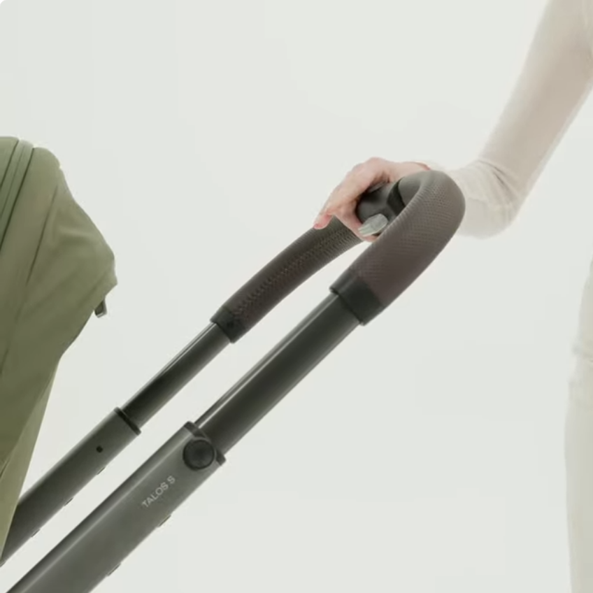 Cybex Talos S LUX + skladacia vanička 2026 - riadidlá s nastaviteľnou výškou jodnou rukou