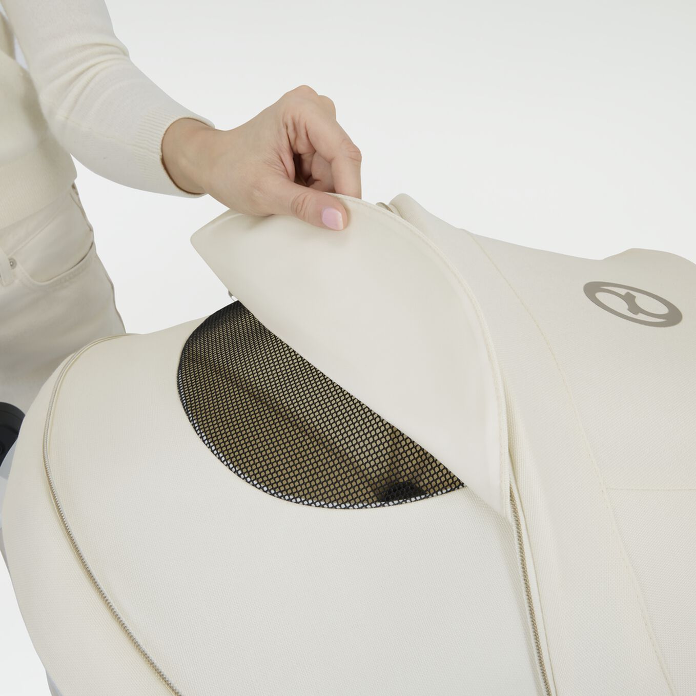 Cybex Eos Lux - XXL slnečná strieška so sieťovanou vložkou