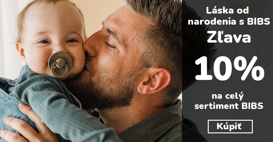 10% zľava na celý sortiment BIBS