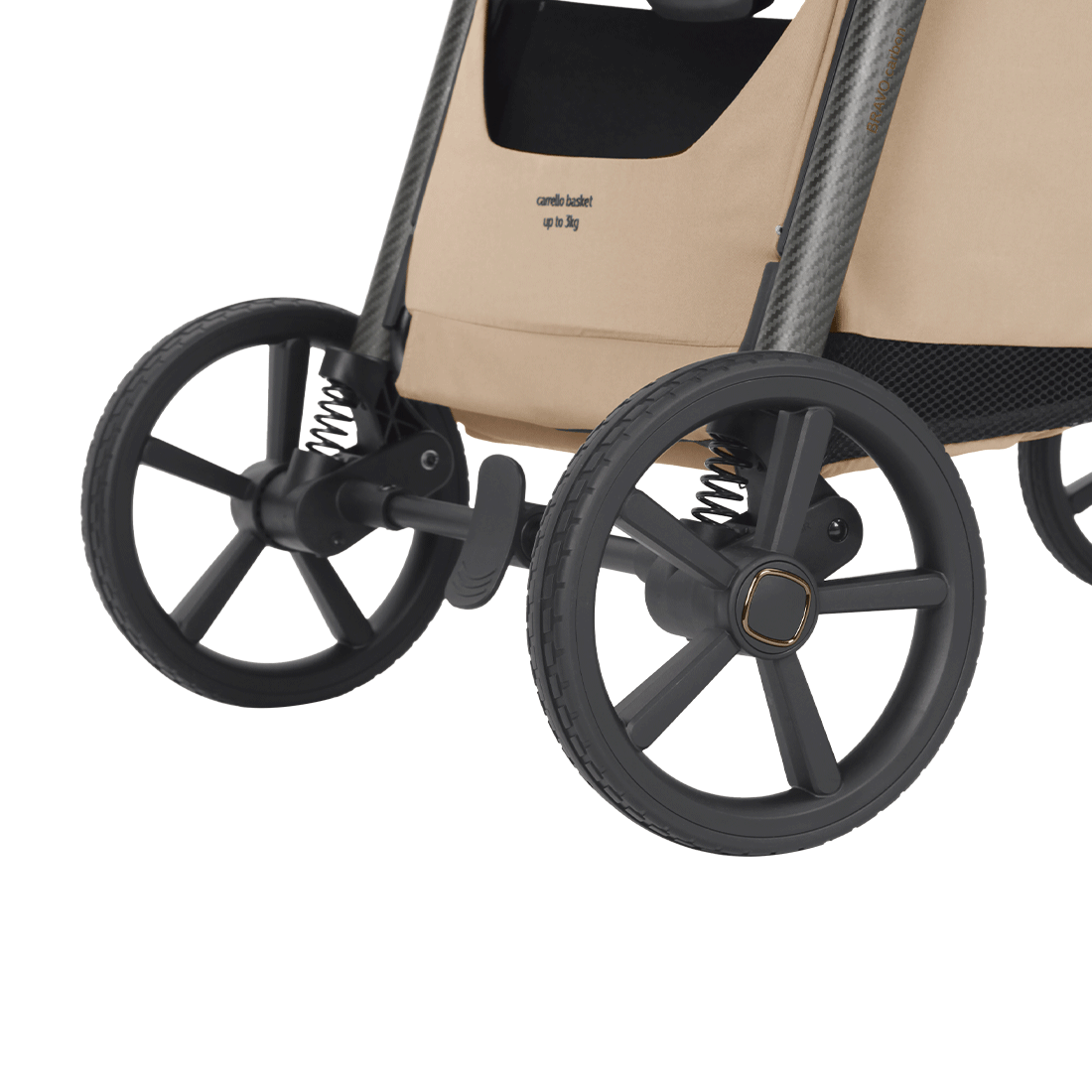 Odpruženie zadných kolies Carrello Bravo Carbon