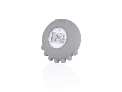 Silikónový digitálny teplomer 2v1, Dove Grey