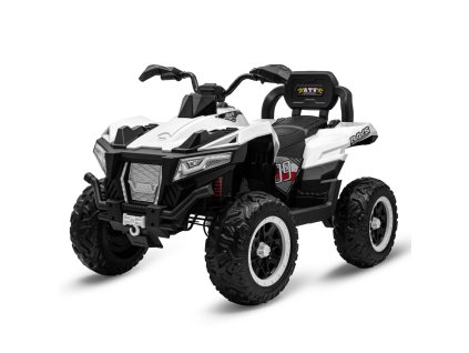 Detská elektrická štvorkolka Baby Mix RAVE 4x4 biela - 56868