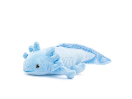 Plyšová hračka Axolotl Baby Mix 45 cm modrá - 56514