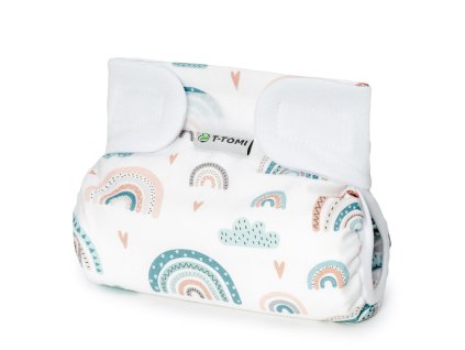 T-TOMI Ortopedické abdukčné nohavičky - suchý zips Rainbow (5-9kg)