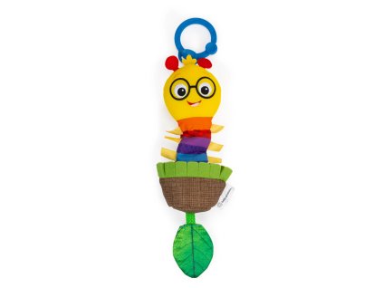 BABY EINSTEIN Hračka s hrkálkou naťahovacia na C krúžku Cal-a-Puller™ 0m+