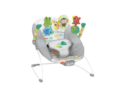 BRIGHT STARTS Lehátko pohupujúce vibračné Paradise 0m+