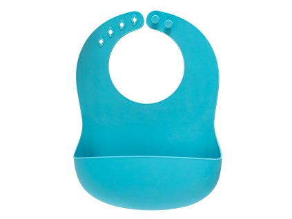 Reer Podbradník silikónový Eat'n Tidy modrý