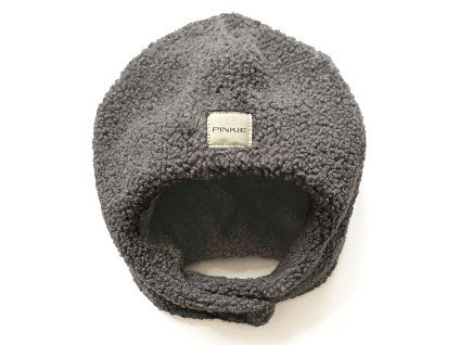 12084 ciapka kukla teddy grey