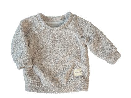 12093 4 mikina teddy light grey