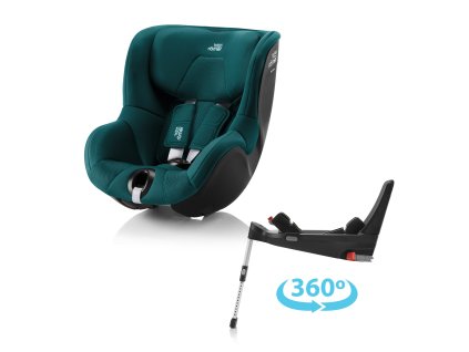 Autosedačka Dualfix 3 i-size Bundle Flex 5Z, Atlantic Green