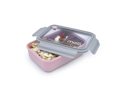 Bento Box krabička na desiatu 1250 ml - ružová