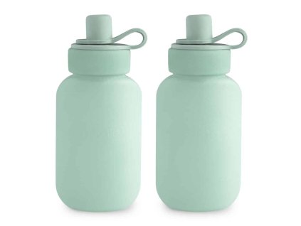 Silicone Puree Pouch 2 Pack Cambridge Blue p