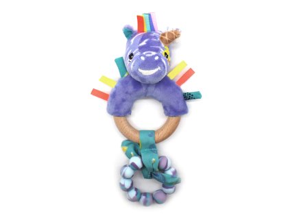 Silikónové hryzátko Zebra