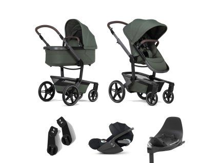Joolz Day5 Forest green + Cybex Cloud T Plus + Base T