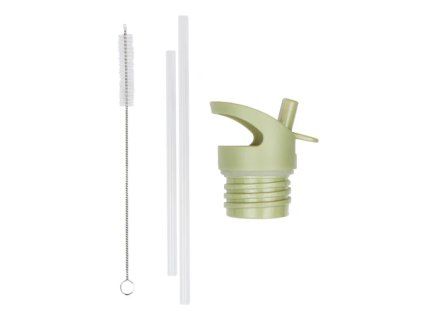 DBSSRE51 LR 1 Lid straw brush set Dinosaurs