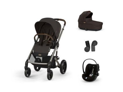 Cybex Balios S LUX, bundle set S 2025, chocolate brown