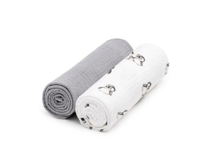 T-TOMI Mušelínové plienky Penguin