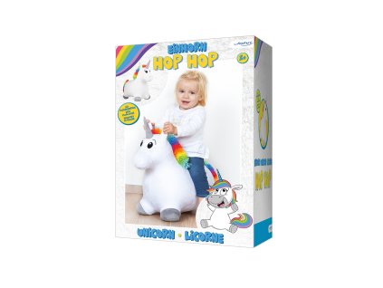 Skákadlo jednorožec s poťahom