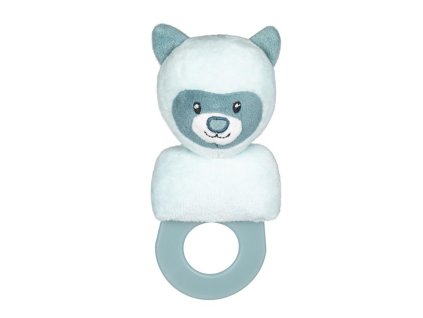 PETITE&MARS Hryzačka s hrkálkou macko Mike