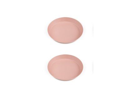 citron sada talirku z bio materialu 2ks blush pink