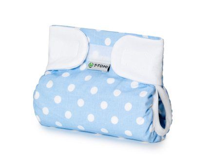 ak sz blue polka dots