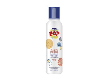 CHICCO Pena na vlasy a telo Pop Vanilla wrap 200ml