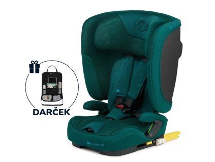 KINDERKRAFT Autosedačka Fix2Go i-Size 76-150 cm Green