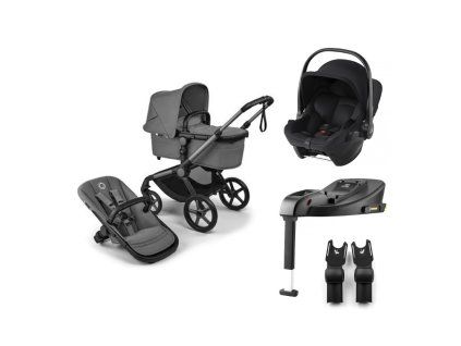 Bugaboo výhodný set Fox 5 RENEW Complete, Graphite/Moon Grey - 1