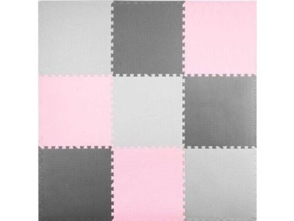 reemy puzzle 180x180 pink grey