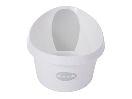 Shnuggle detská vanička Toddler farba:biela so svetlo šedou opierkou (poškodený kus)
