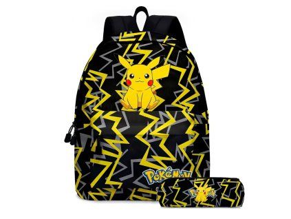 DBBH2183A detsky batoh pokemon pikachu s penalem
