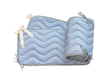 12357 mantinel do postylky bio wave blue pinkie