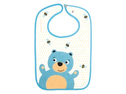 CANPOL BABIES Podbradník froté Cute Animals - medvedík