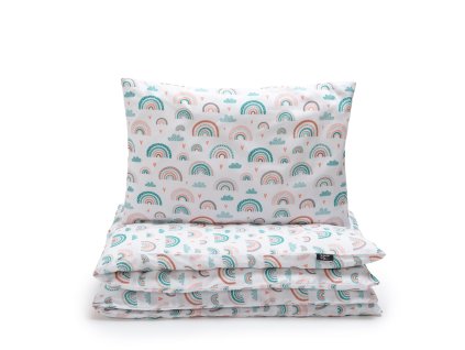 T-TOMI Obliečky do postieľky Rainbow