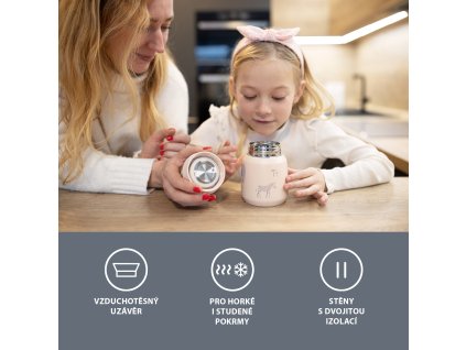 Termoska na jídlo 300 ml, Pistacio green