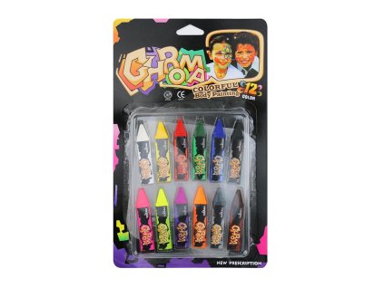 Detská sada Tyčinky na tvár a telo 12ks